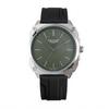 JYL Men's Watch Simple Quartz Daily Wear Leather Strap
