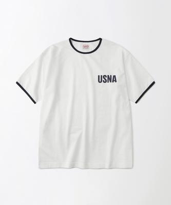 OUTSTANDING Mil Series Ringer Tee(Usna)_Off White