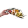 LOGOS Polygon Stainless Steel Party Plate 81280050