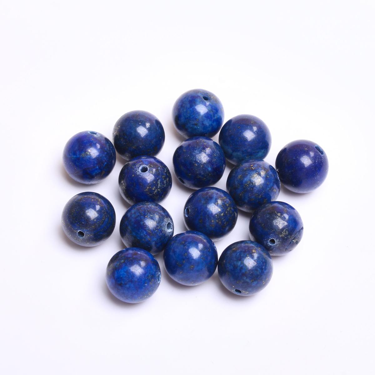 

40/30/20/20/15 шт. 4/6/8/10/12 мм лазурит круглые бусины из натурального камня DIY браслет серьги материал для бисера ручной работы 12mm синий