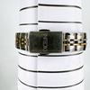SEIKO Battery Exceline Titanium Quartz Sapphire Glass New Replaced/Women's Watch, Two-Tone Color, Hypoallergenic