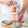 Efficient 3 In 1 Vegetable Slicer Plastic Fruit Grater  Radishes Processing