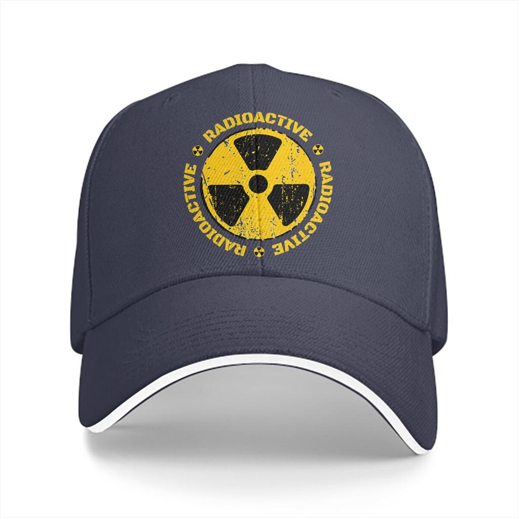 Radiation Symbol Baseball Cap Unisex Hats Women Visor Protection Snapback Radiation Symbol Caps