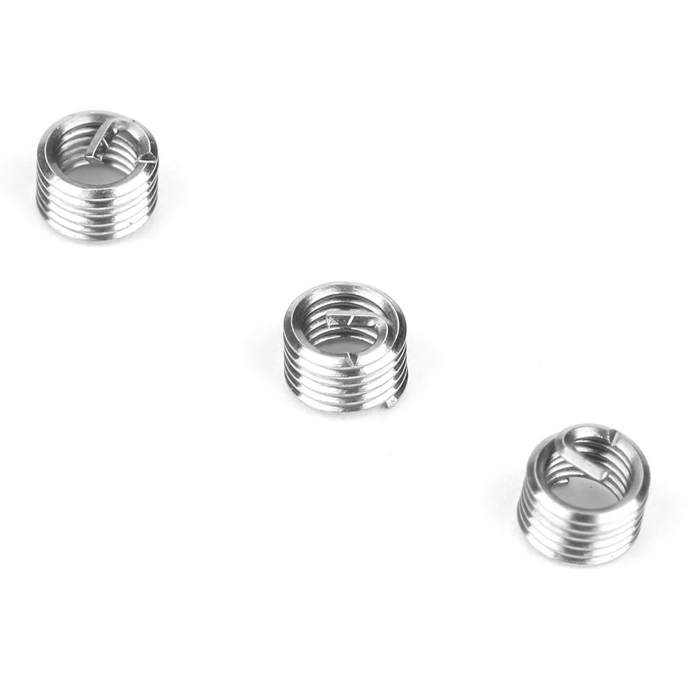 100 ks M3 Nerezová ocel SS304 Šroubové závitové vložky z vinutého drátu