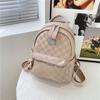 Schultasche Mode Neuer Rucksack Klassisches Karomuster Rucksack Damen Outdoor Reise Tasche College Student Schultasche Trend