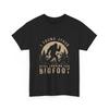 Bigfoot I Found Jesus Still Looking Shirt