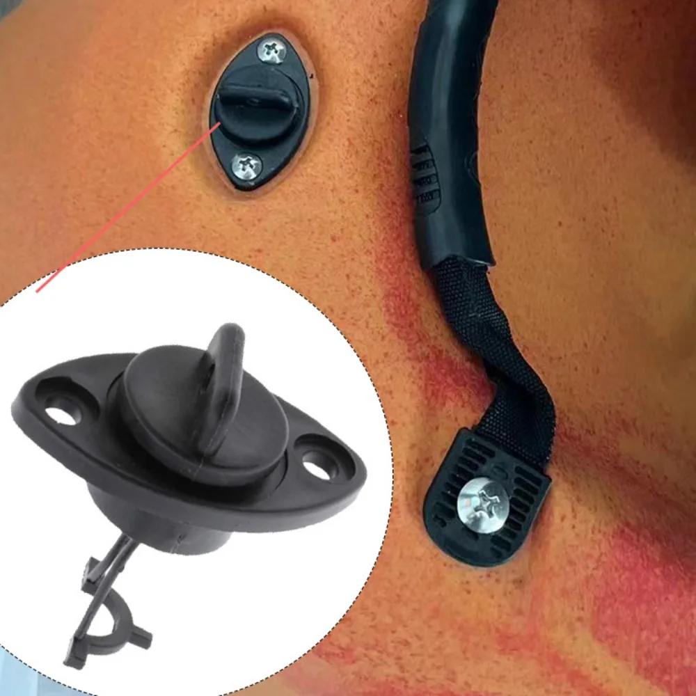 1PC Marine Drain Plug Nylon Oval Transom Bung Hull Hole Drainage Sealing Plugs For Kayak Canoe Peddle Marine Boat Accessories