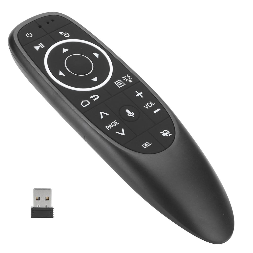 Smart Voice Remote Control 2.4G Wireless Mouse Gyroscope IR Learning for G10S Pro