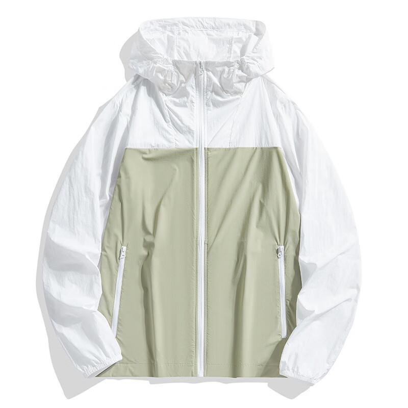 Men's Ultralight Quick-Dry Color-Block Sun Protection Jacket