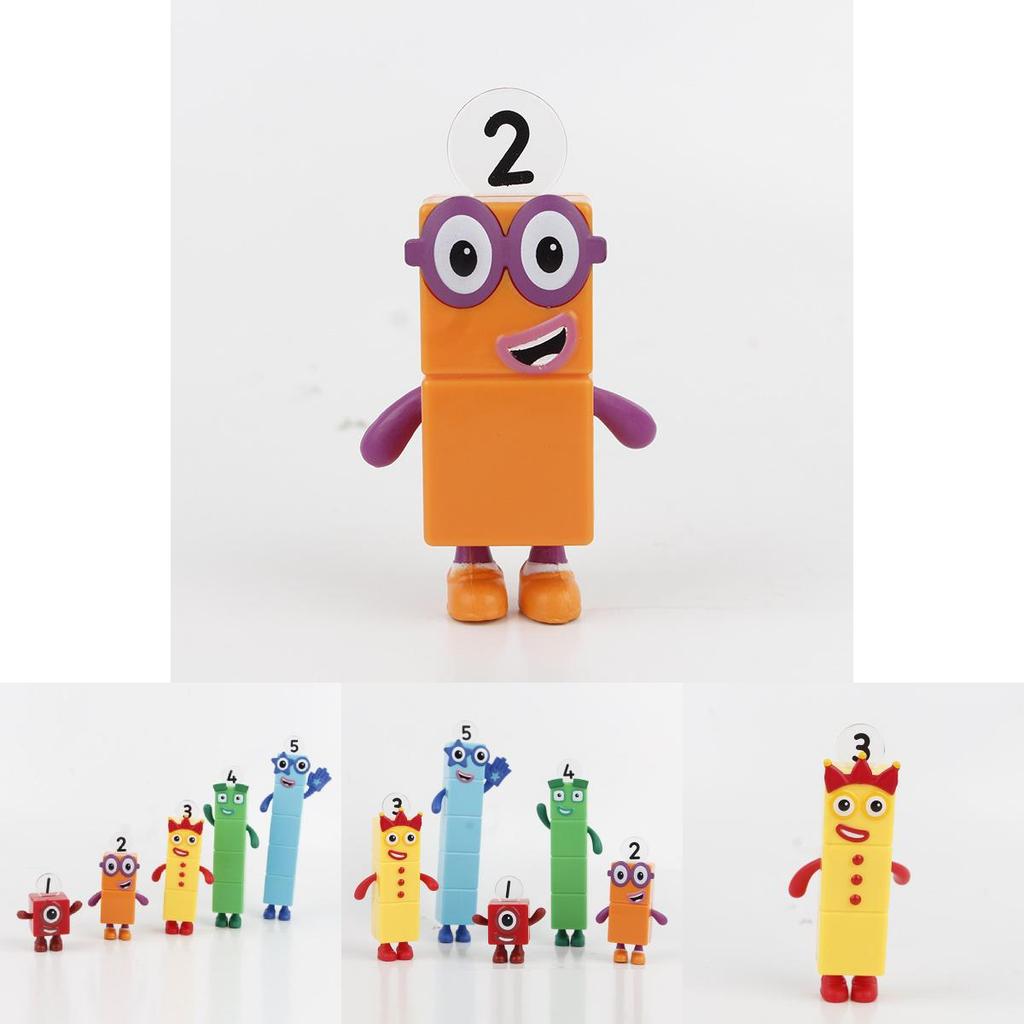 Numberblocks Cartoon Character Blocks Versatile Fun And Educational Play Figures