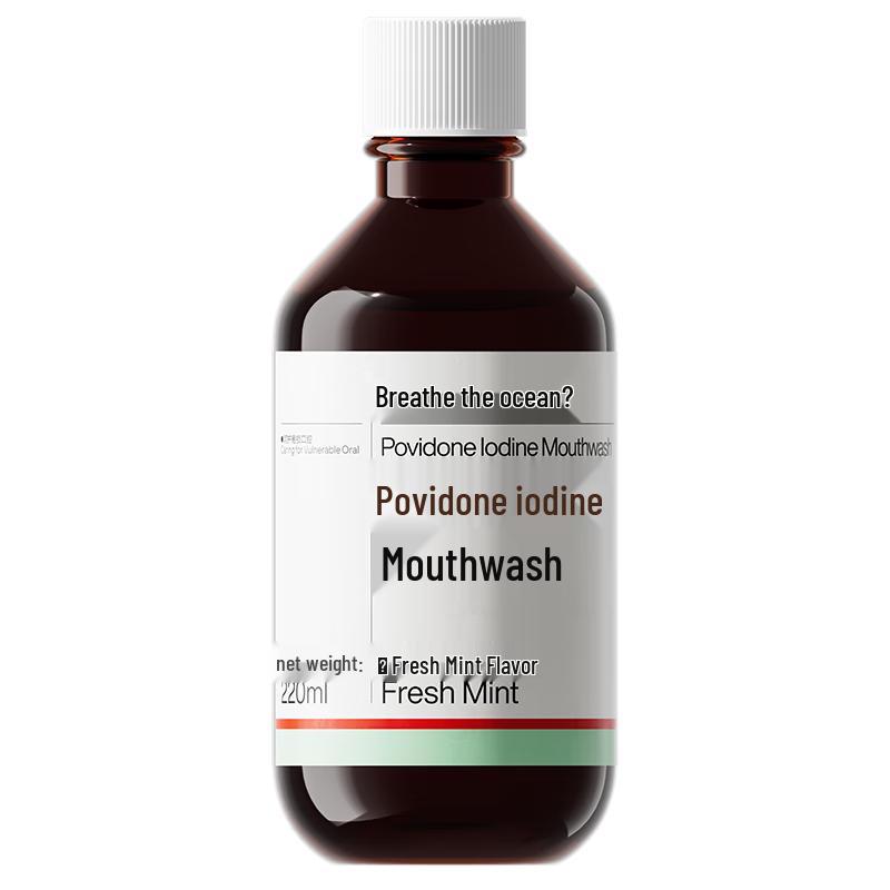 

Breath Ocean Povidone-Iodine Antiseptic Mouthwash