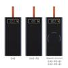 DIY 40x18650 Power Storage Box, DIY Power Case Box with LED Lights Case Support PD Charging/Wireless Charging Functions