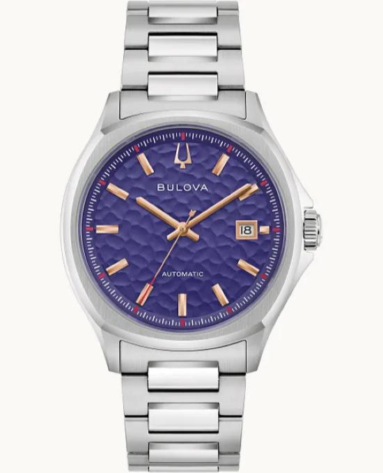 Мужские автоматические часы Bulova Tony Bennett NYC 39 мм 96B484