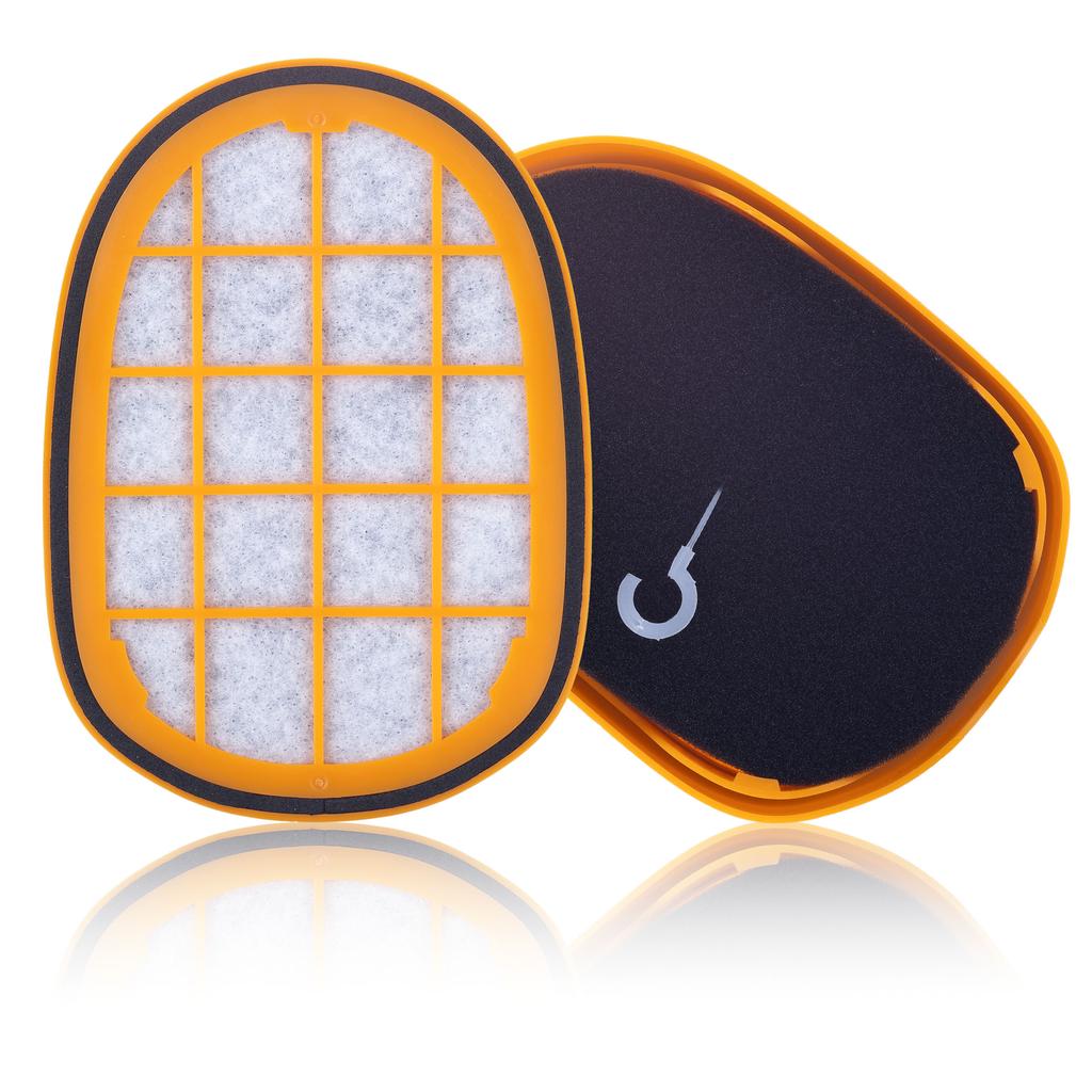 Rosfix Zestaw 3 Filtrów do Odkurzaczy Philips – Skuteczne Oczyszczanie Powietrza | Zmywalne i Łatwe w Montażu | Pasuje do SpeedPro MAX