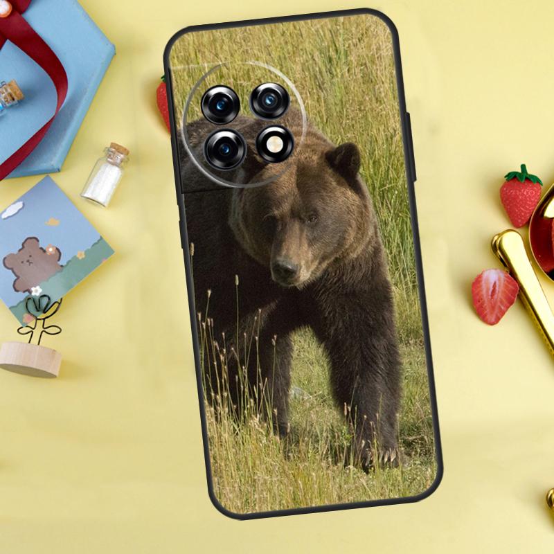 

Grizzly Bear Case For OnePlus 12R 10R 13R 13T 15 13 12 11 10 9 10T 8T Nord CE 5 2 3 4 Lite N20 N30 Cover OnePlus Nord CE 3