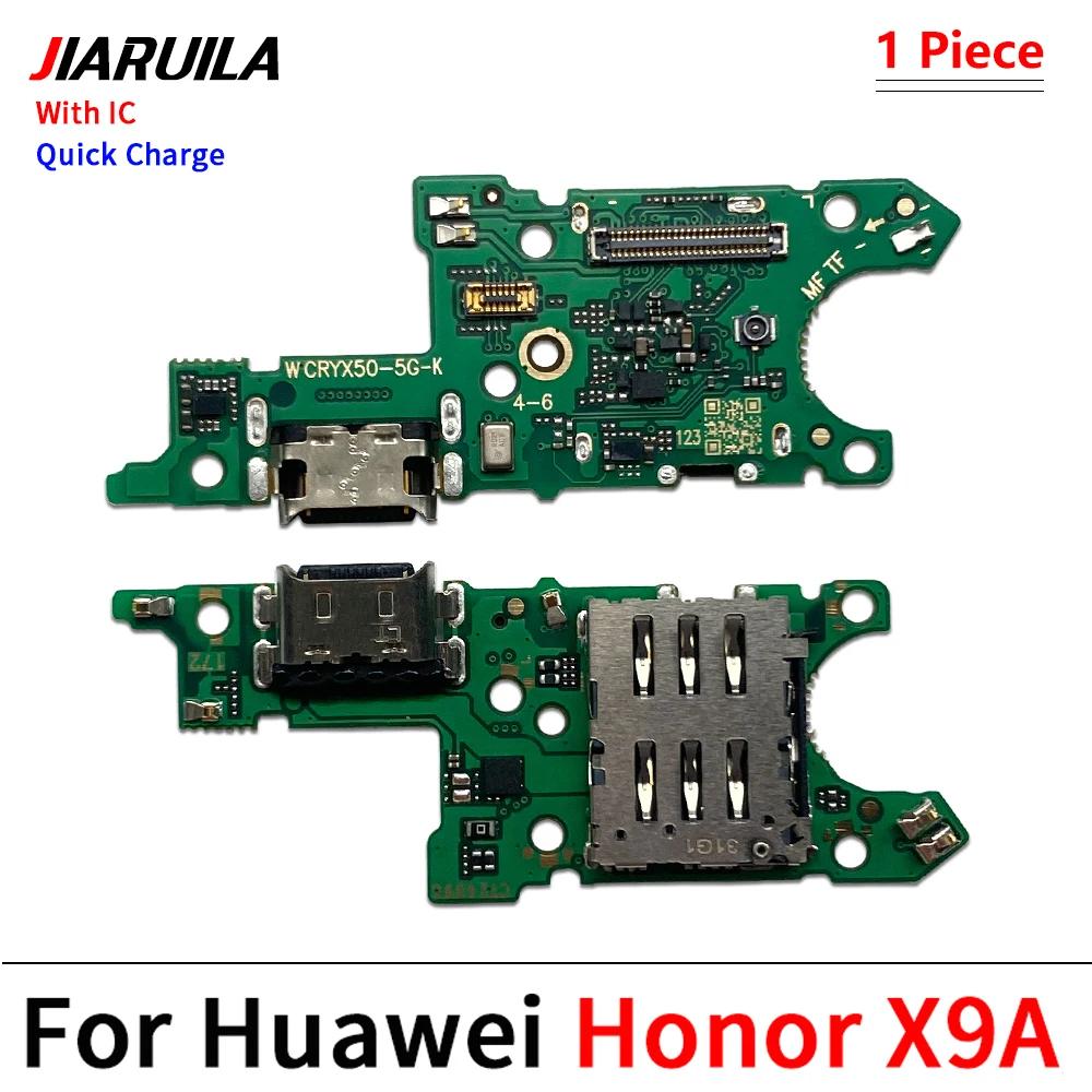 USB Charging Port Dock Charger Plug Connector Board Flex Cable For Huawei Honor X6 X6A X7 X7A X7B X8 X8A X8B X9A X9B 4G 5G
