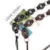 Retro Metal Rivet Buckle Leather Splicing Waist Belt Bohemian Style Trendy For