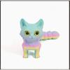 3D Printing Cute Little Cat Tail Joint Movable Children's Gift Toy Model Car Decoration