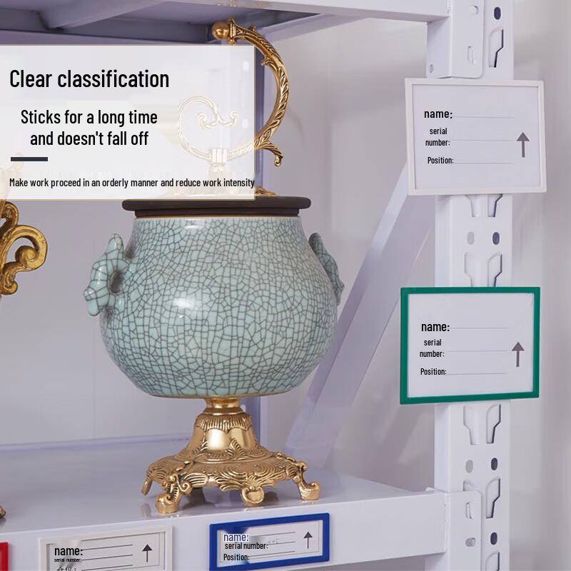 Magnetic Shelf Label Holders