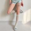 Lace Pile Calf Socks Hollow out Knee Highs Socks Sweet Women's Stockings  Girl