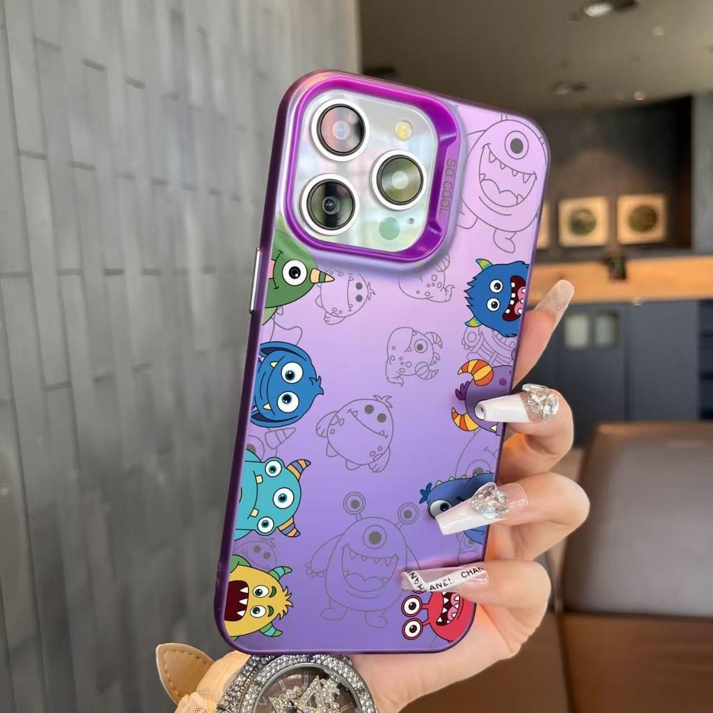 The little monster tide brand is suitable for Apple 15promax mobile phone case iPhone14/13/12mini protective case 16.