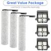 (6 Pack) Replacement Brush Rollers and HEPA Filters Compatible with Tineco Floor ONE S7 PRO/ONE S6 Smart Cordless Wet Dry Vacuum Cleaner, Replacement