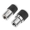 2PCS Adjustable Jaws Tap Set 3/8" Drive Adapters Ratcheting Tap Set Cr-Mo Steel Adjustable Tap Holder