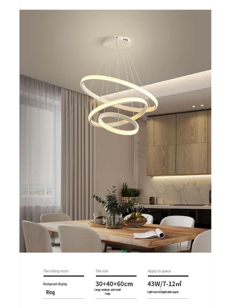 Nordic LED Ceiling Light for Living Room, Dining Room, Bedroom - Modern Home Lighting Collection