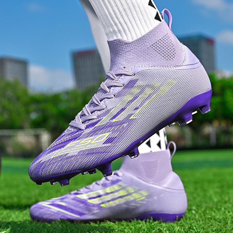 New Professional Football Shoes Men and Women Low-top Students Game Training G Long Nails TF Broken Nails Training Football Shoes