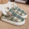 Fashion Couple Cotton Shoes Autumn Winter New Thicken Warm Comfortable Women's Home Slippers Fashion Outdoor Non Slip Men's Casual Shoes