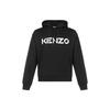 Letter Logo Sweatshirts Men's Black Hooded Moderate Heavyweight FA65SW3004MD-99