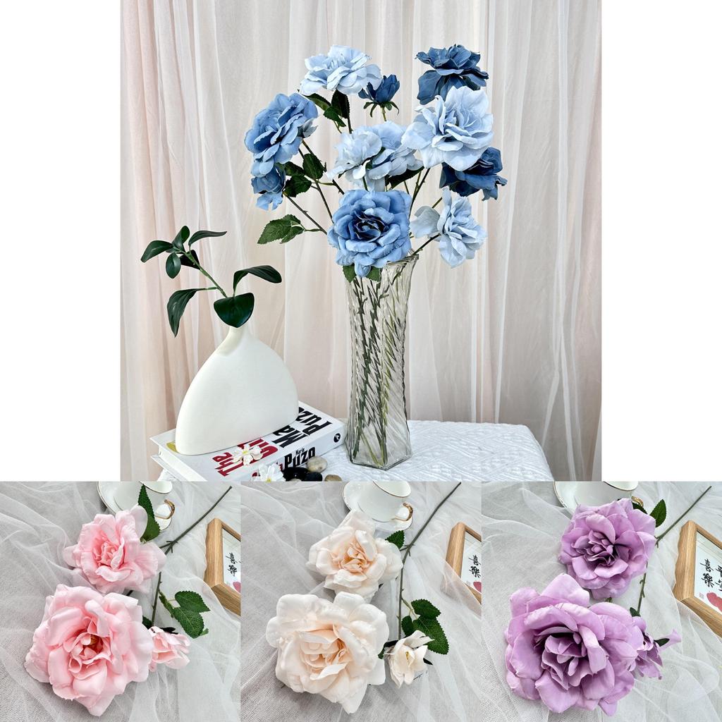 Realistic Artificial Plant Bouquet For Living Room Tabletop Display