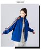 Men's Trendy Spring Baseball Jacket - Casual Outerwear with Long Sleeves and Printed Logo