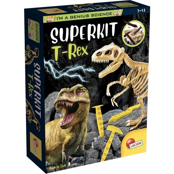 Super kit T-Rex - Kit Scientifico - SONO UN GENIO - Blocco da scavare