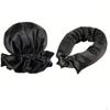 2Pcs/Set DIY Heatless Curling Rod Set Hair Styling Tools Hair Caps Hair Curlers Styling Tools Pillow Soft Rollers