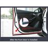 For 2024-2025 Ora Good Cat GT Car Door Seal Strip Rubber Double Layer Sealing Protector Soundproof Dustproof Seal Strip 12PCS