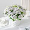 Artificial Flowers Silk Hyacinth Hot Sale Home Table Vase Outdoor Garden Bonsai Wedding Bride Party Decor DIY Gift Box Scrapbook