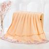 Plain Color Lace-Trimmed 3-Piece Set – Soft & Absorbent Embroidered Gift Towel & Bath Towel Collection