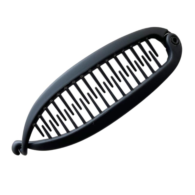 NonSlip Banana Hair Clip For Women Seamless Design Resin Hairpin For Ponytails Buns And Updos