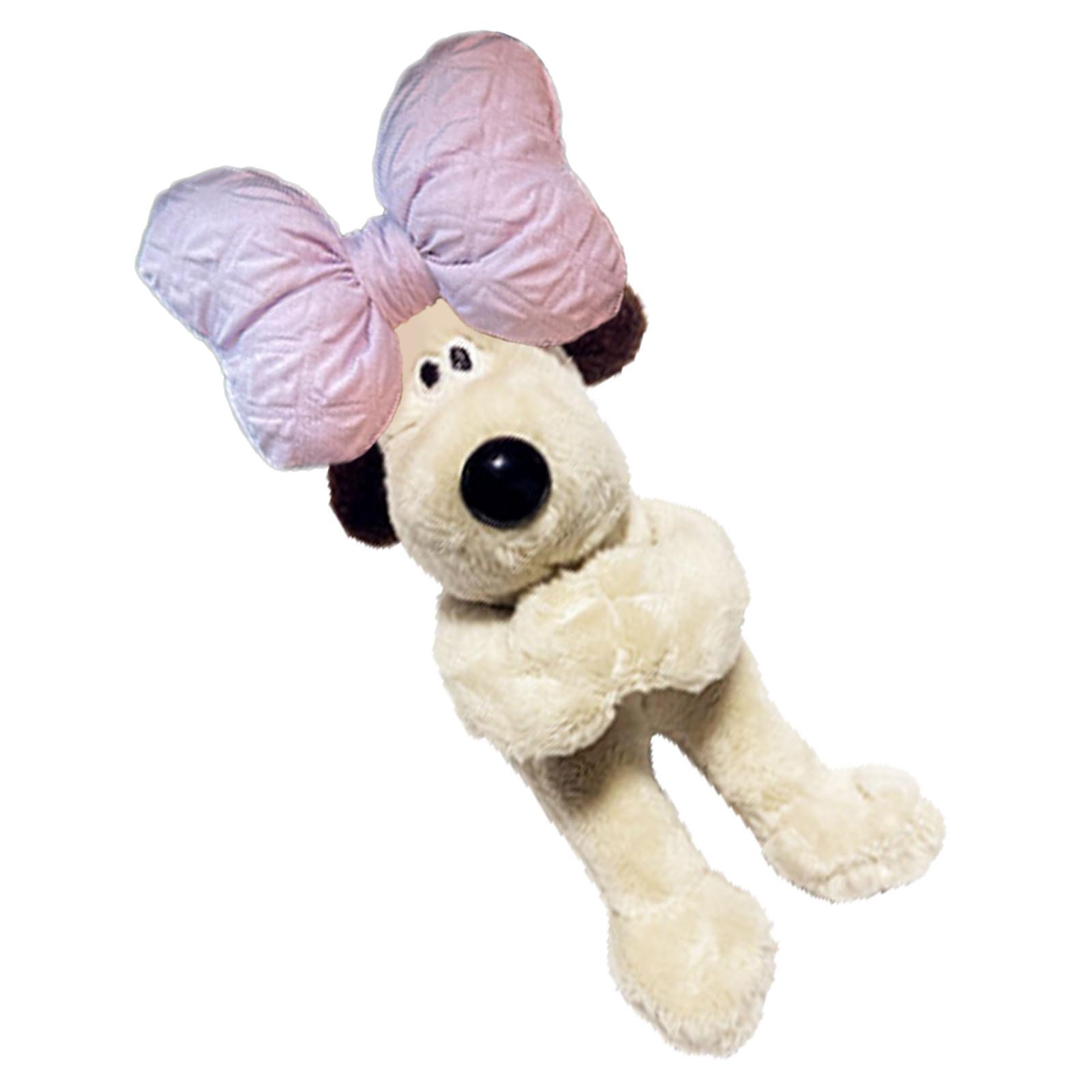 

Car Turn Signal Wiper Cartoon Decoration Mini Cute Dog Plush Toy Interior Accessories Doll фиолетовый