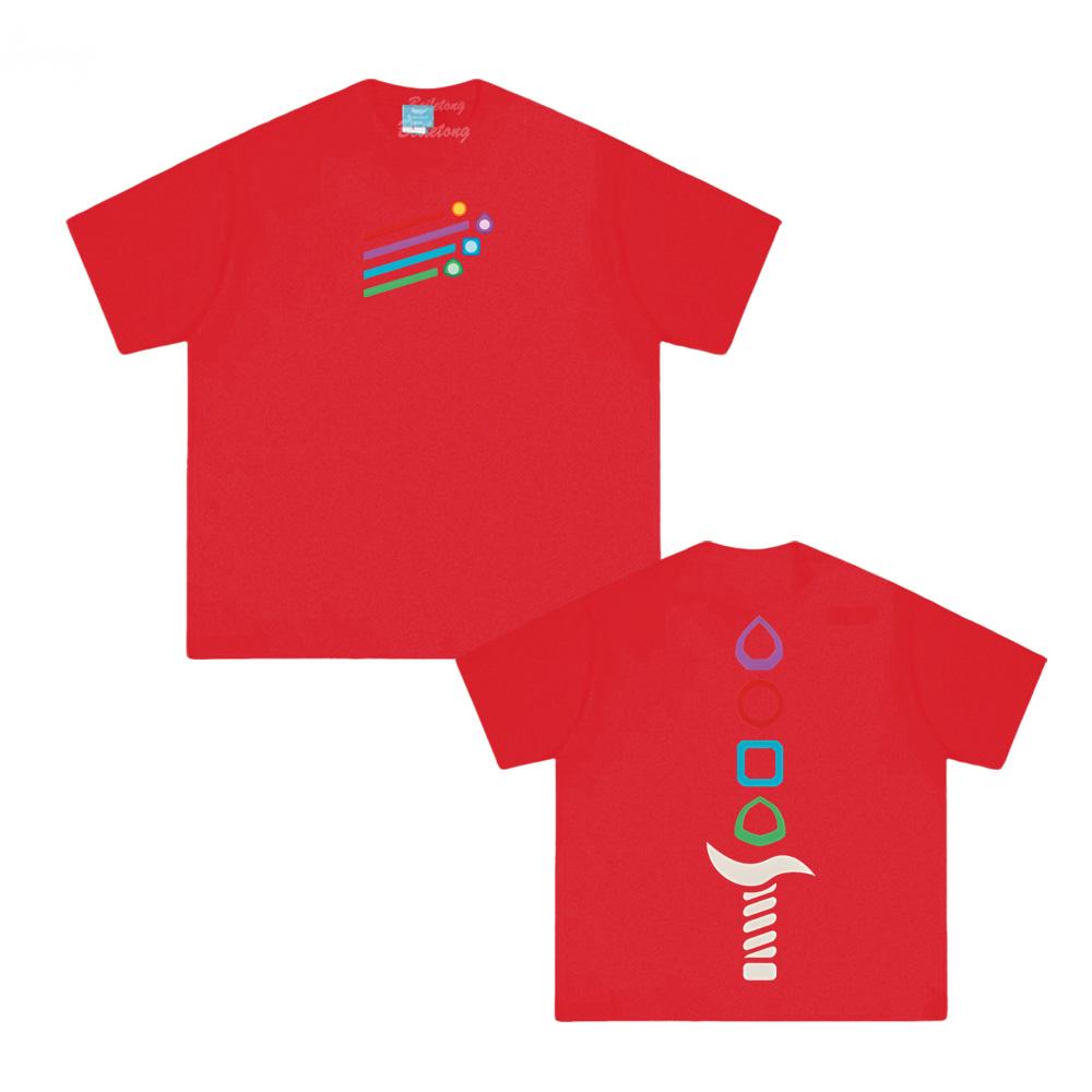

Slay the Spire 2026 new game T-shirt Minimalist Energy Resource Colors of the Spire T-Shirt Cotton High Quality Game Camisetas XS красный