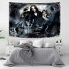Hims Band Vv Valo Razor Tapestry Multiple Sizes Digital Print Vintage Aesthetic Design Polyester Wall Art for Home Room Party