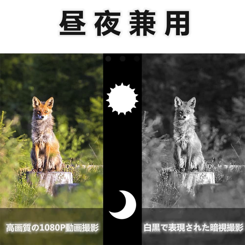 BluFied Night Vision Scope, Digital Night Vision Goggles, USB Type-C Rechargeable, 1080P Infrared Monocular, IR Night Vision Scope, Infrared