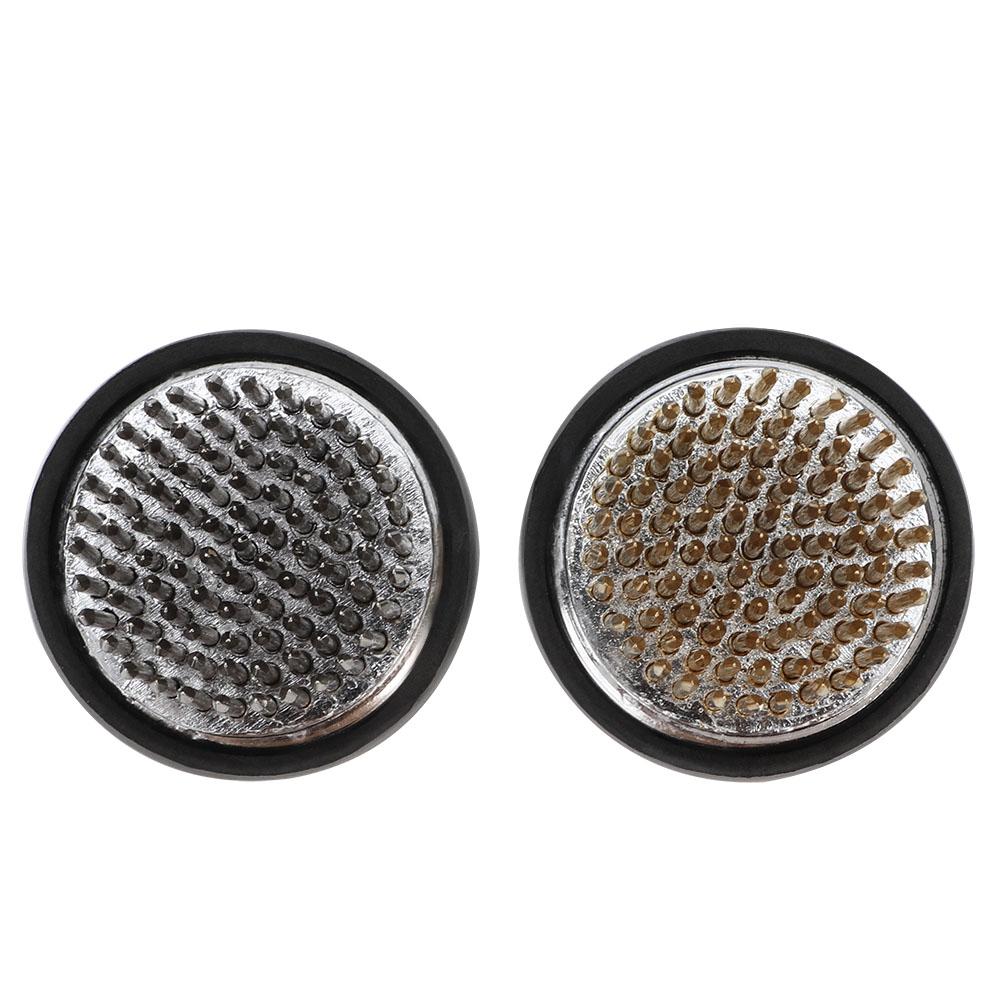 2Pcs Copper Stainless Steel Round Shape Flower Kenzan Needle Flower Arrangement Accessory Tool