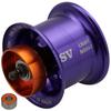 HEIGHTEN Reel Alphas 32mm Shallow Daiwa 21 22 ALPHAS SV TW Baitcasting Reel Replacement Spool Bearing Spool, Dedicated, 2-Stage Adjustable, Groove,