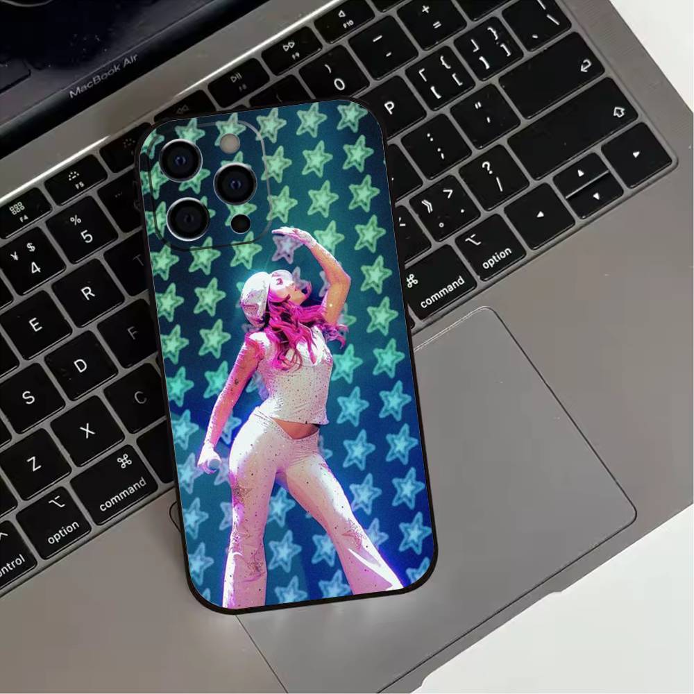 Latin Pop E-Emilia Mernes Phone Case For iPhone 17,16,15,14,13,12,11 Plus,Pro Max,XS,Soft Silicone Black Cover