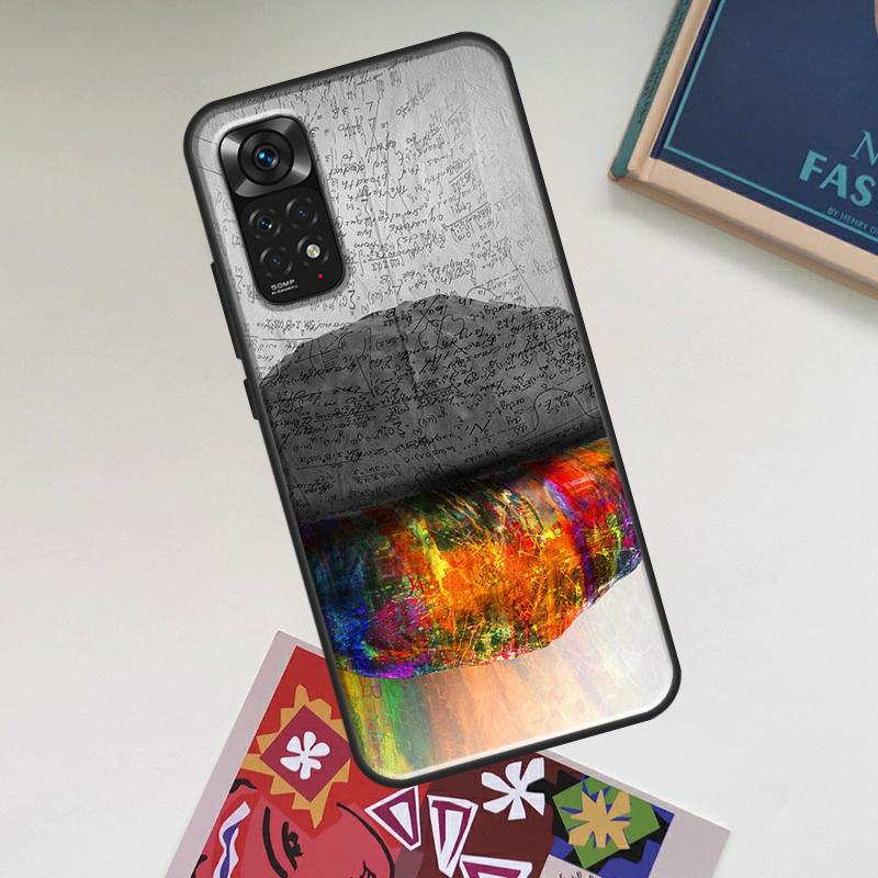 

Brain Art Case For Xiaomi Redmi Note 13 14 Pro 12 11 10 15 Pro Plus Redmi 15C 14C 13C 10C 12C 15 Cover Redmi Note 9