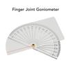 Gelenkwinkelmesser Klare Skala Genaue Messung Finger Goniometer Werkzeug Transparent