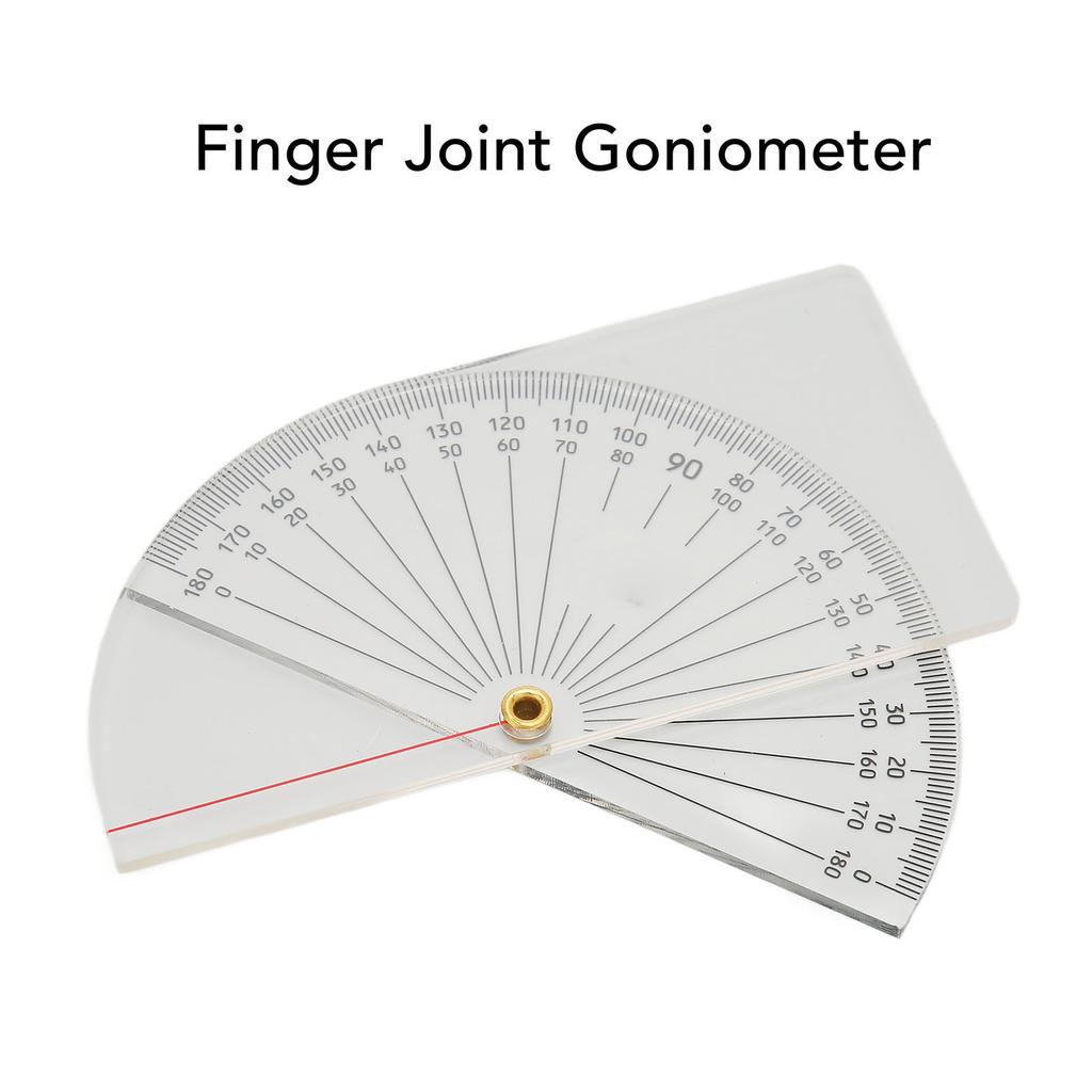 Gelenkwinkelmesser Klare Skala Genaue Messung Finger Goniometer Werkzeug Transparent