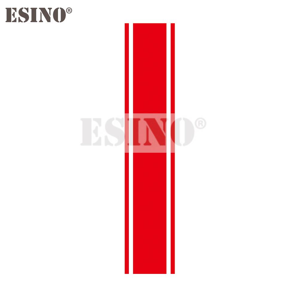 Hot Selling New Styling Stripe Car Hood Covers Vinyl Sports Decal Head Decorative Sticker Car Accessories 24 Cm X 120 Cm